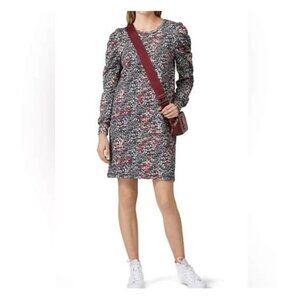 Rebecca Minkoff Floral Puff Sleeve Sweatshirt Dress